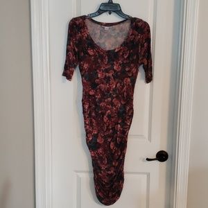 Motherhood Floral Maternity Dress - S